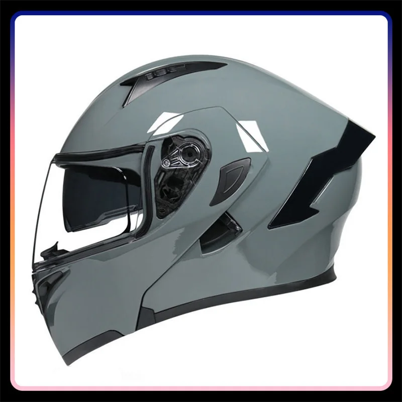 

DOT Approved Flip Up Motorcycle Helmet with Dual Visor Modular Moto Helm Full Face Helmet Adult Men Women Cascos Para Motos