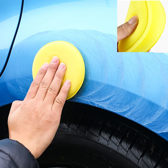 5/10pcs Car Wax Sponge Car Cleaning Vehicle Accessories Foam Applicator  Dust Remove Auto Care Polishing Pad Detailing - Sponges, Cloths & Brushes -  AliExpress