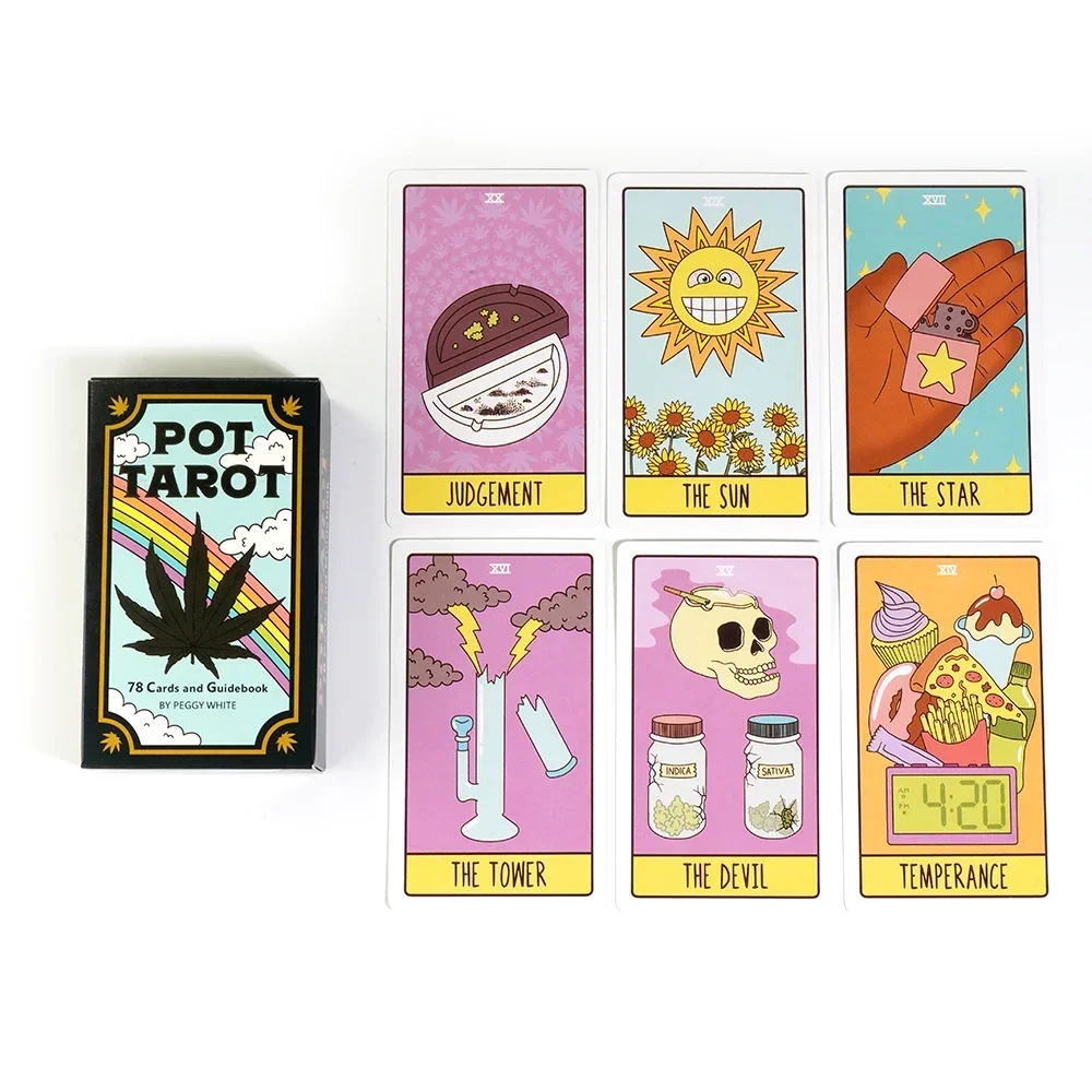 Tarot jogo de cartas para iniciantes, 78 peças, tamanho de bolso, witchy, aprendizagem, versão viagem 4