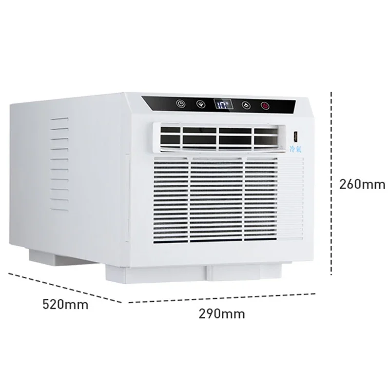 USB Fast Charging Free Installation Remote Control Timing For Home Office HHR-20 Mini Portable Mobile Cooling Air Conditioner 6