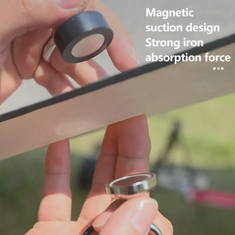 Magnetic Hooks Fishing Hanging Buckle Magnetic Buckle Fast Hanging Wireless Lost Rope Tent Canopy Mountaineering Magnetic Hook