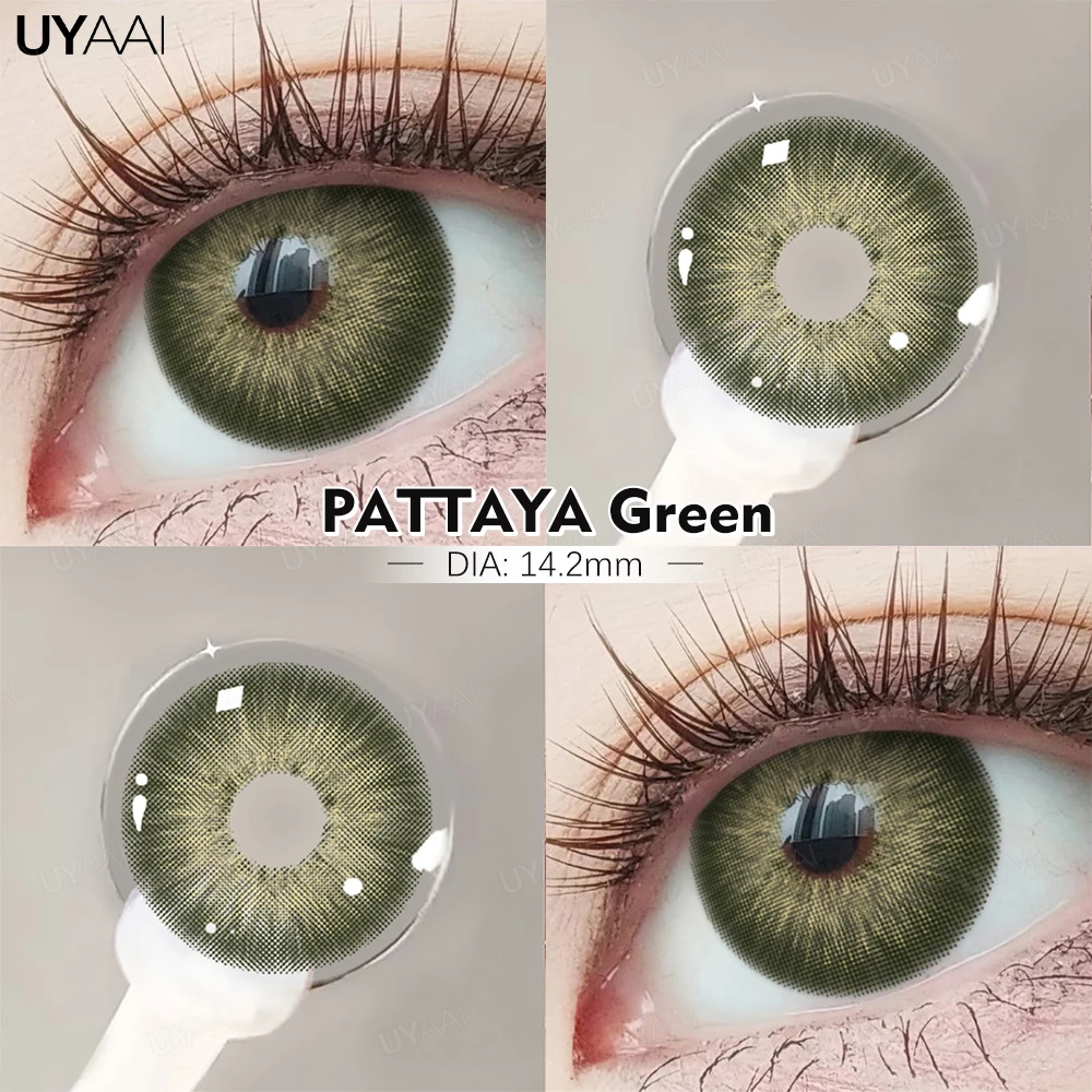 Natural Green Eye Contact Lenses