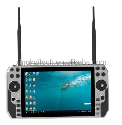 FPV RC Video Controller GCS With 7 Inch HD Screen Displays Integrated With Remote Control Video Telemetry RC Link For Drone UAS fpv rc video controller gcs with 7 inch hd screen displays integrated with remote control video telemetry rc link for drones uas