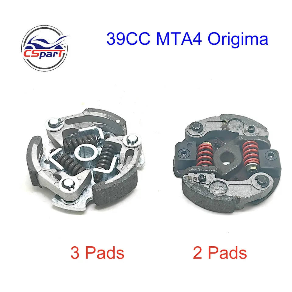 Cuscinetto frizione moto con 3 molle per Scooter 2 Tempi 47cc 49cc,Mini MotoPocket Bike Atv Dirt Bike Quad ATV Scooter