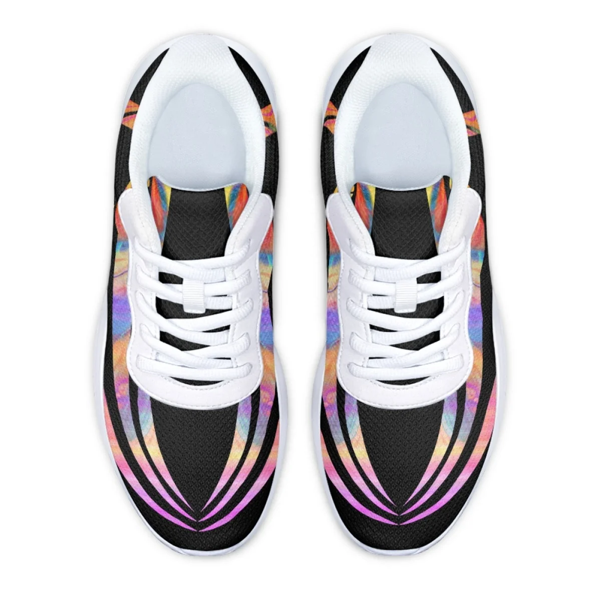 New ADHD Awareness Pattern Women's Sneakers Wear-resistant Cozy Outdoor Running Shoes Lightweight Breathable Walking Shoes Adult