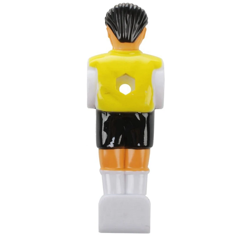 44Pcs Foosball Man Table Guys Man Soccer Player Part Yellow+Royal Blue With Ball