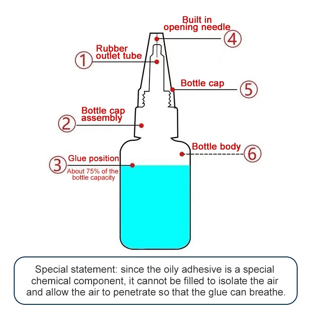 Welding High Strength Oily Glue Universal Super Adhesive Glue Strong Plastic Wood Ceramics Metal Soldering Agent 1/2/3PCS super glue