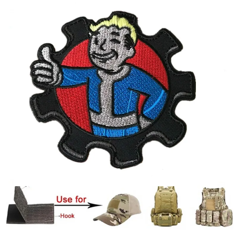 Set of 3 Embroidery Iron-on Funny Tactical Patches forgive -  in 2023