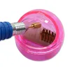 Plastic Nail Drill Bit Cleaning Brush Portable Soft Hard Brush Cleaner Box Professional Nail Art Equipment Manicure Accessories 2