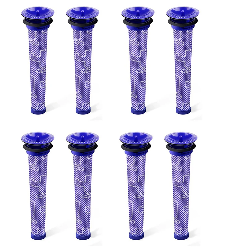 Prefiltri Di Ricambio Da 8 Pezzi Per Filtro Sottovuoto Dyson Per Dyson V6 V7 V8 Dc59 Dc58 Sostituisce La Parte 965661 01