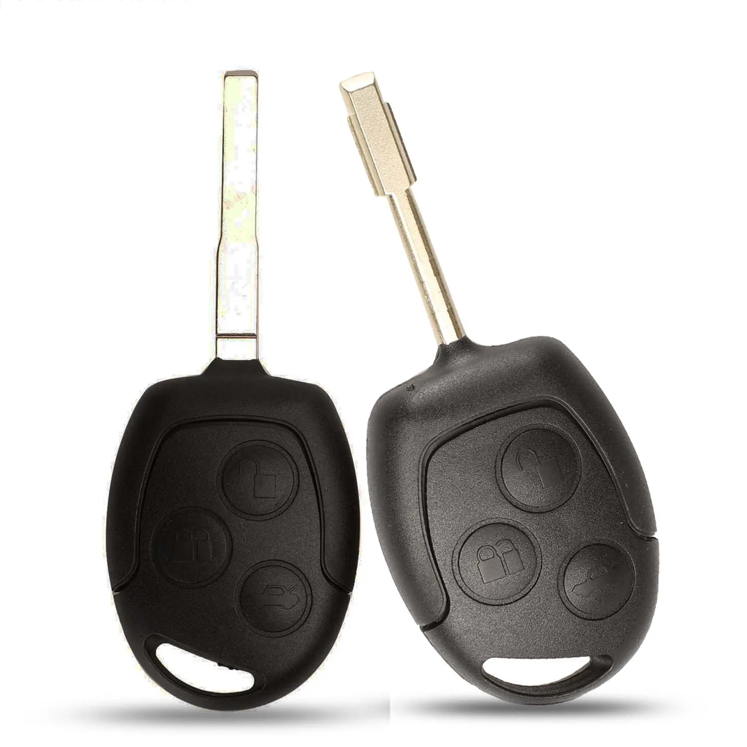 

jingyuqin Remote Car Key For Ford Focus Mondeo Festiva Fusion Suit Fiesta KA3 Buttons Shell Case Fob Covers