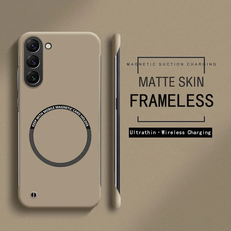Magsafe Slim Frameless Magnetic Wireless Charging Hard Case