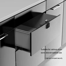 

New Smart Fingerprint Drawer Lock For Home Office School Cabinet