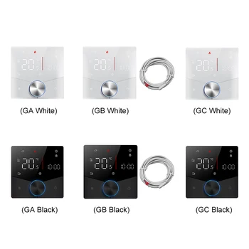 MO ES WiFi Smart Home Floor Heating Thermostat APP Remote Control ECO Mode Intelligent Temperature Touch Switch Readable UI 3