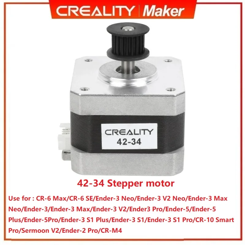 FAN-Moteur Pas à Pas Pour Imprimante 3D 42 Pas 0.42N.m 2 Phases
