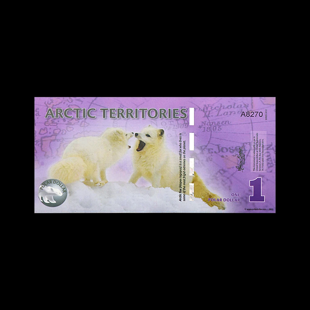 Arctic Commemorative Banknote Complete Set of 14 Different Denominations 1 2 3 5 6 8 9 10 15 25 50 100 250 500 Dollar Collection,commemorative banknotes