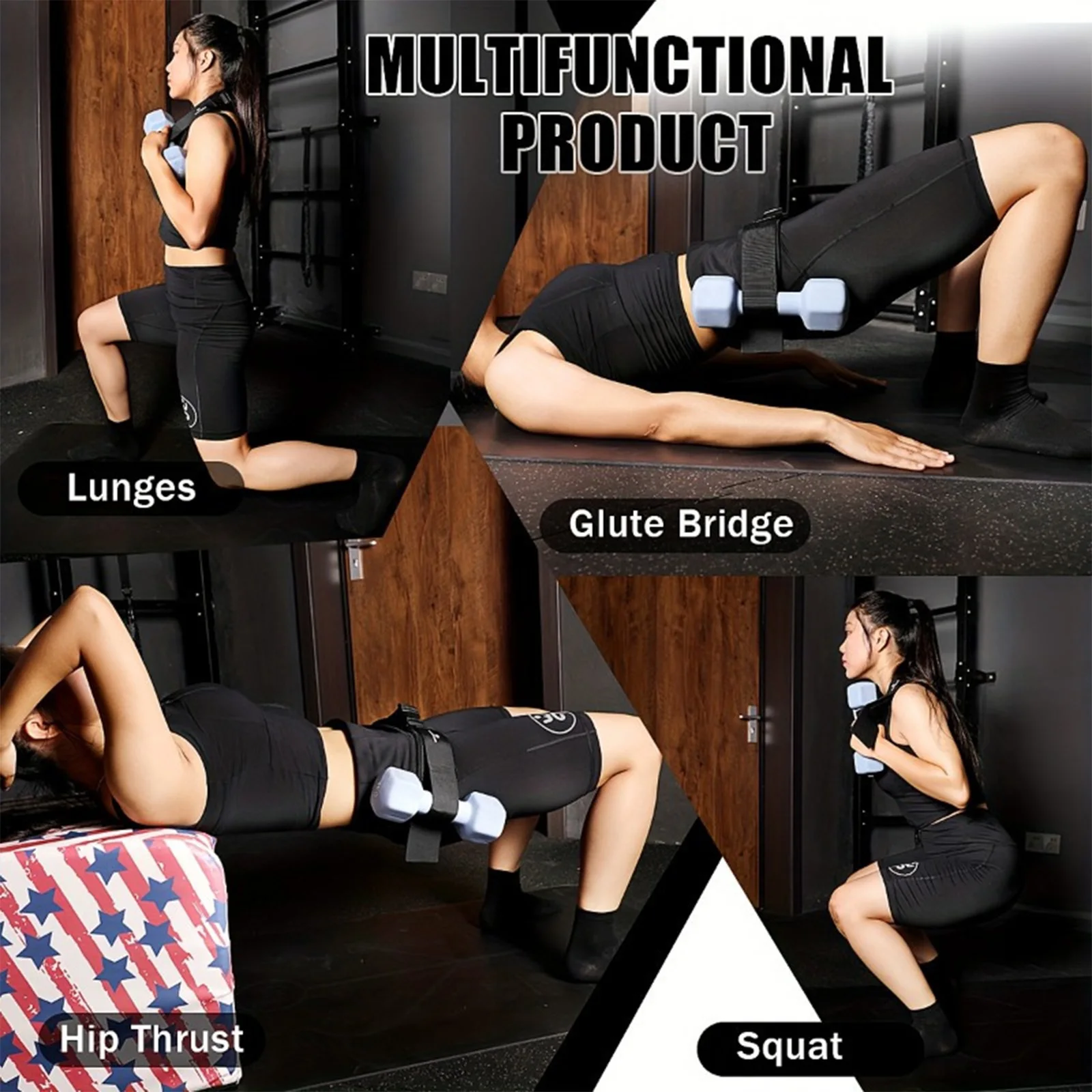Boost Glute Strength with Universal Hip Thrust Belt – Versatile