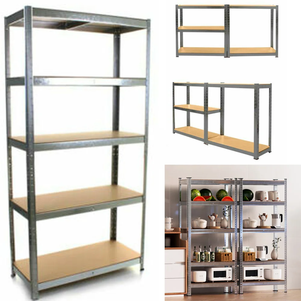 Dayplus Garagen regale-Metall regal 5-stufiges verstellbares Regal regal Racks chuppen 875 x x 50cm, kg Kapazität