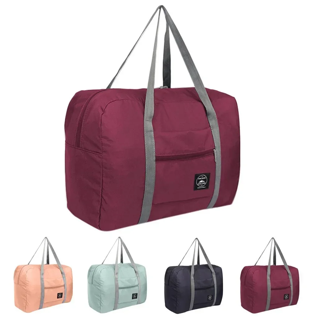 Travel Bags New Nylon Foldable Unisex Large Capacity Waterproof Luggage Handbags for Travel