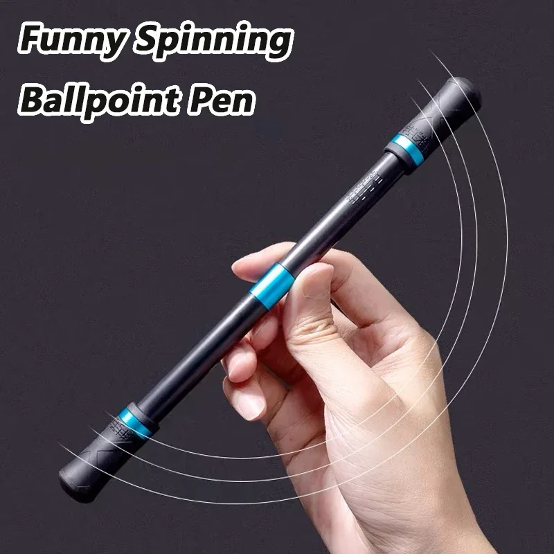 Funny Spinning Ballpoint Pen Hand Spinner Adults Stress Released Rotating Pen Writing Gel Pens Office School Supplies Stationery 3