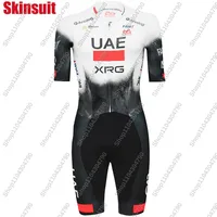 Skinsuit UAE Team Cycling 2025 Bodysuit Long Cycling Jerseys Set Pogacar-XRG Race Clothing Jumpsuit MTB Maillot 1