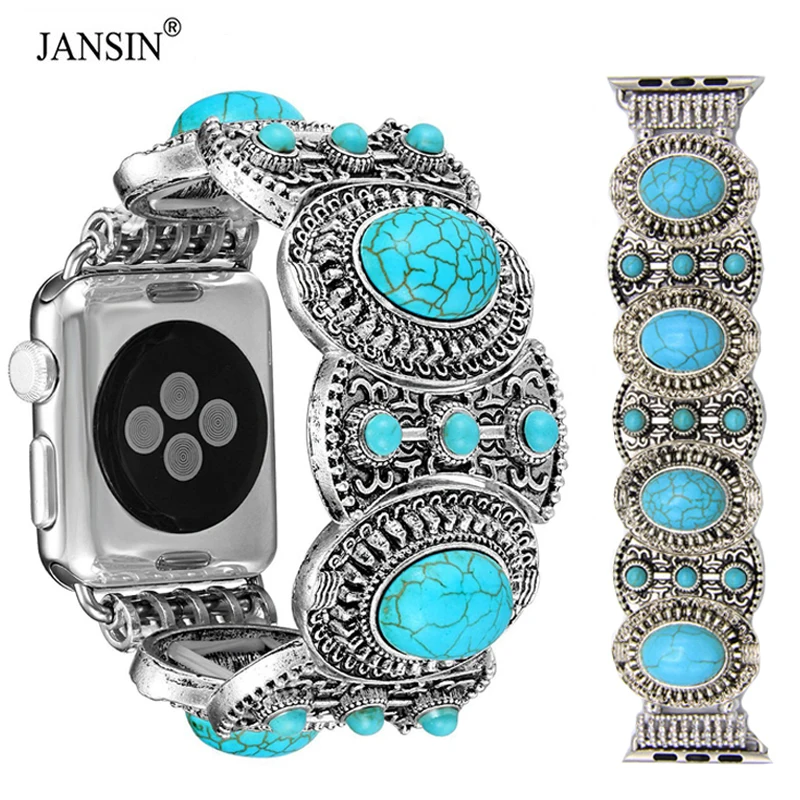 

Bohemian Strap For Apple Watch 40mm 41mm 44mm 45mm 49mm Women Jewelry Bracelet For iWatch Series 9 8 Ultra 2 Antique Style Band