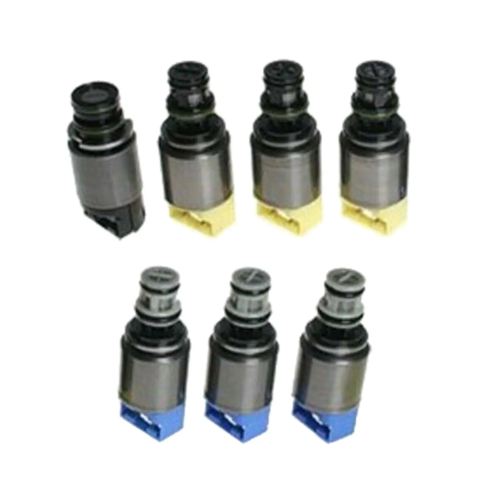 

7x Transmission Solenoid Valves Replacement Accessories 6HP19 Zf6HP26 Zf6HP for Models