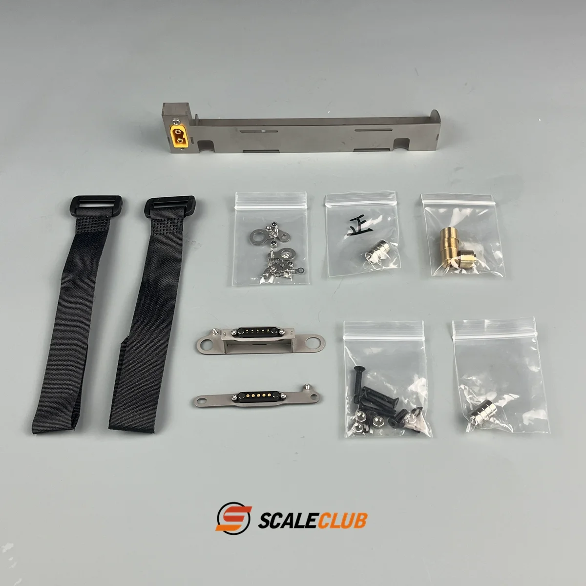 Scaleclub 1/14 Tamiya tractor truck magnetic high roof set Oka wiring 3