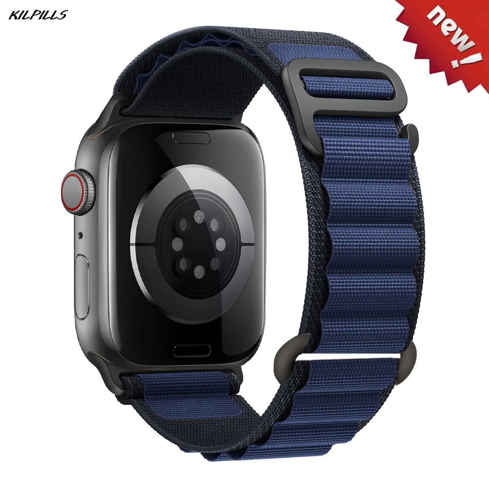 Enhanced Nylon Alpine Loop Band for Apple Watch - Premium Strap Bracelet