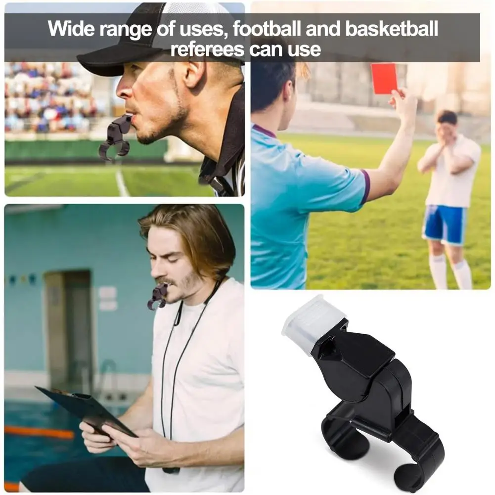 Fingergrip Referee Whistle Loud Crisp Sound Training Whistle High Decibel Ultralight Sports Basketball Soccer