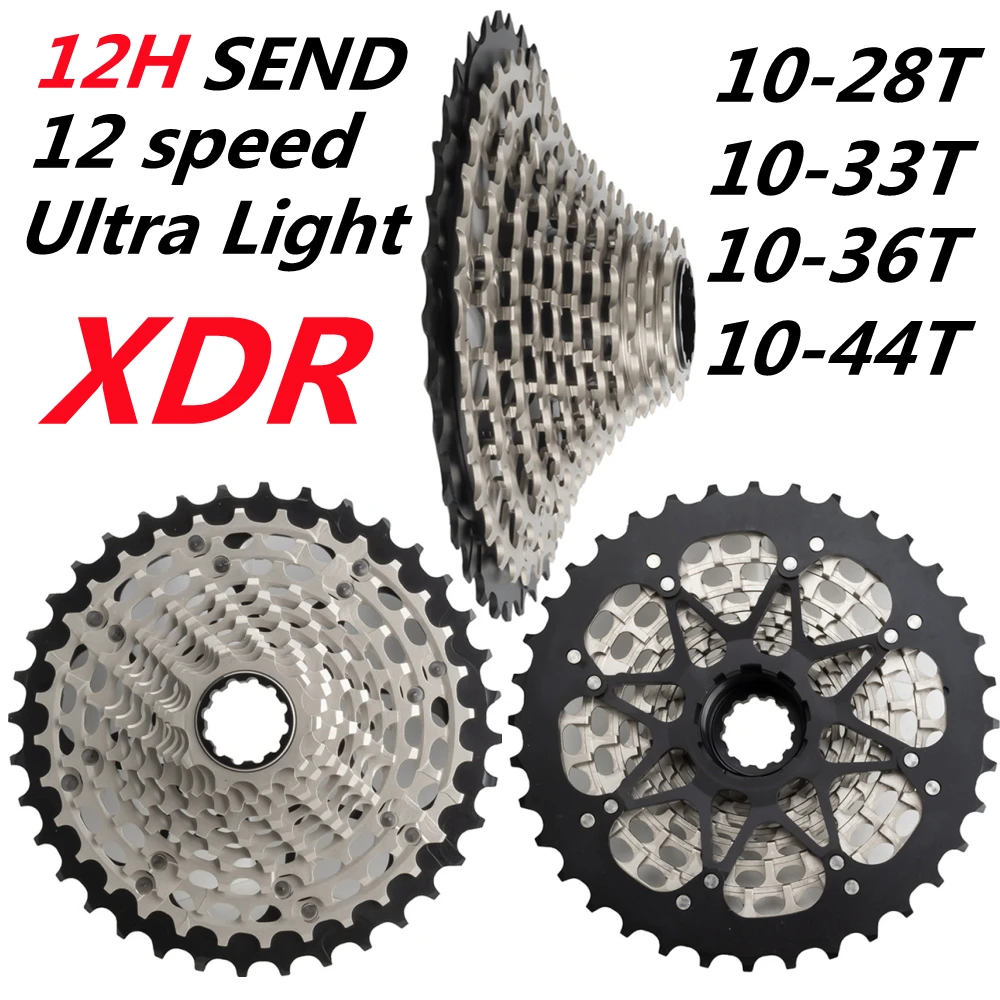 SUNSHINE 12 Speed XDR Cassette 1044T Road Bicycle CNC Ultralight Flywheel K7 12V Sprocket