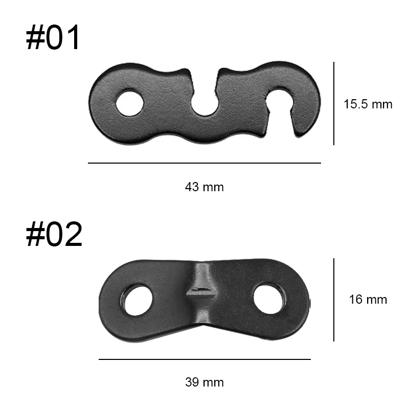 Camping tent rope buckle aluminum alloy adjustable tensioners fastener kit outdoor camping tarpaulin securing accessories 10 PCS