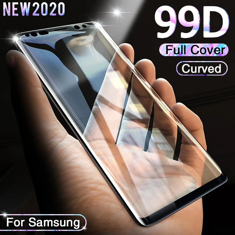Premium 2-Pack Full Curved Tempered Glass Screen Protector with Edge-to-Edge Coverage