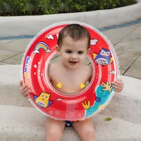 Swimbobo New Style Baby Float Ring Water Toy Kids PVC Inflatable Swimming Underarm Rings Children floats For Summer Floating 1