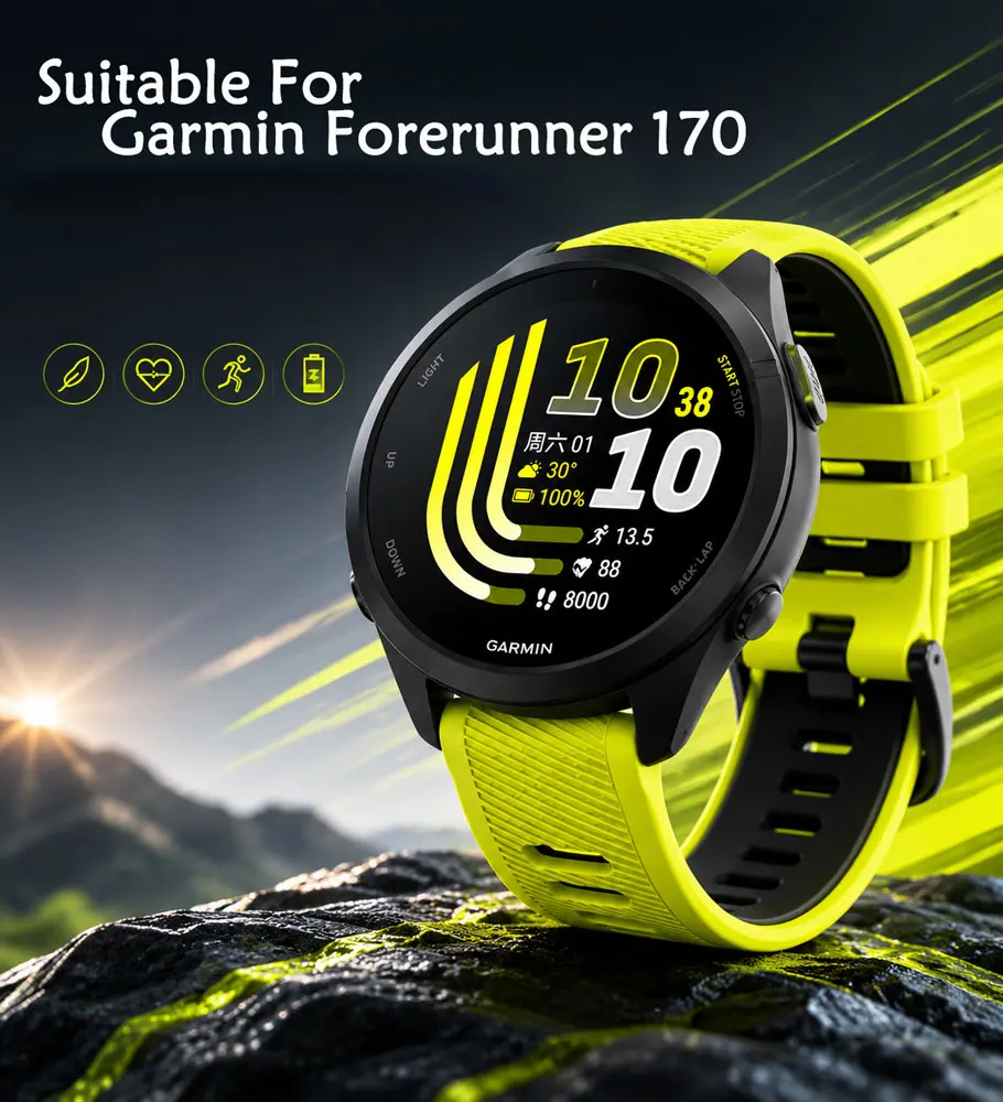 Breathable Waterproof Silicone Strap – Sweat-Resistant Soft Band