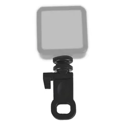 Universal Mini Selfie Fill Light Clip Camera Flash Holder 1/4 Screw Mobile Phone Computer Photography Light Mounting Clips