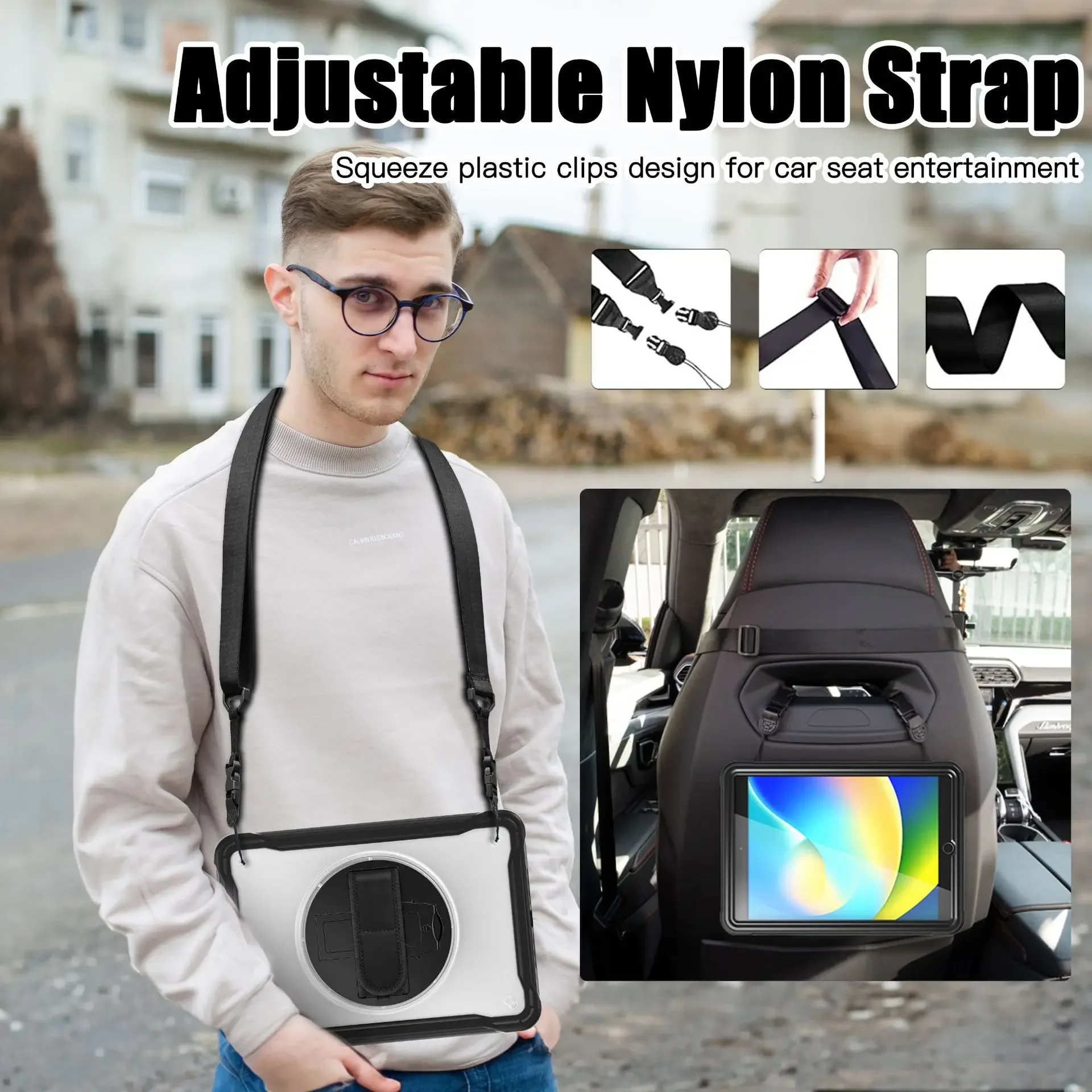 Ultimate Shockproof Tablet Protective Case - Enhanced Durability and Impact Resistance