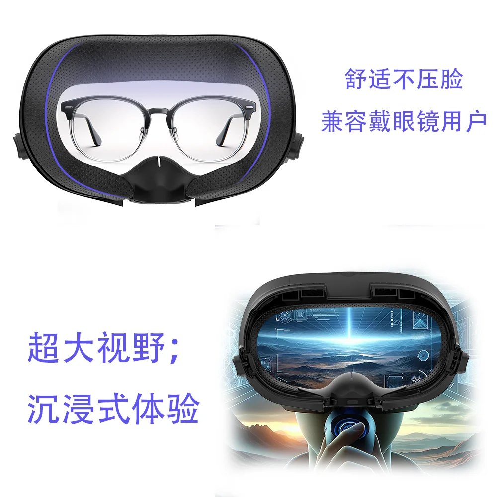 交換用フェイスパッド,メタクエスト3 vr用スペアパーツ,ノーズ