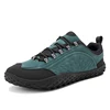 Outdoor Couple Hiking Shoes for Men Size 48 Genuine Leather Casual Sneakers Men Breathable Wide Palm Anti Slip Zapatos De Hombr