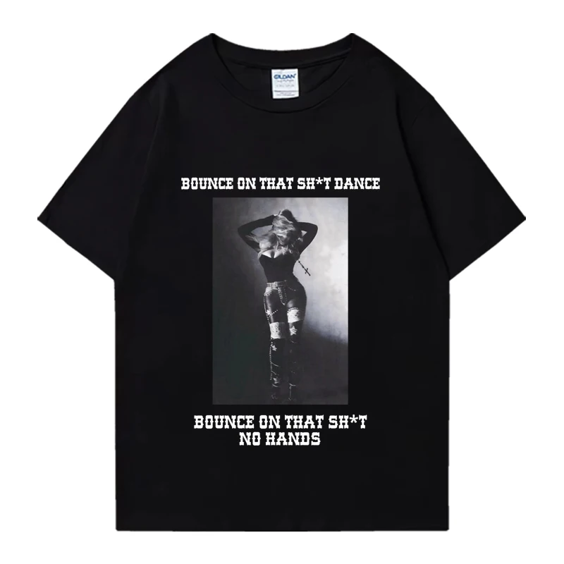 

2024 Beyonce singer music album print Graphics T shirt Men Women vintage Oversized short sleeve T-shirts Unisex 100% Cotton Tops