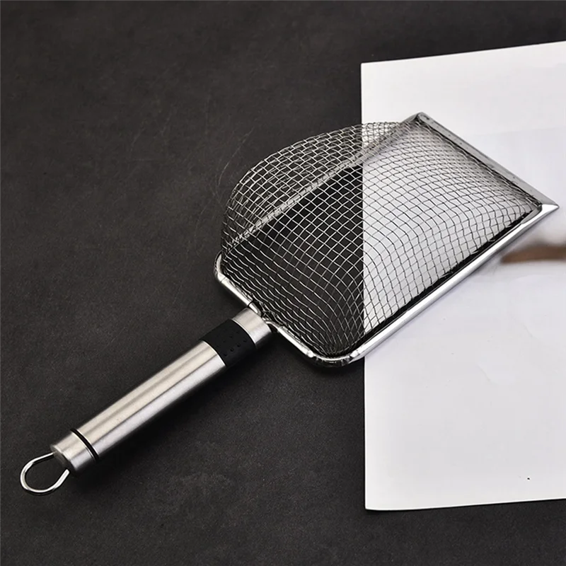 애완 동물 청소 금속 쓰레기 스쿠프 애완 동물 고양이 똥 삽 초내구성 고양이 쓰..