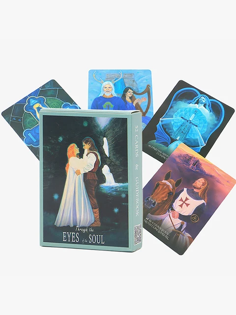 New Mysterious Tarot Card English BoardMultiplayer Party Activities  Game Divination Gifts Family Gathering Essential Card Game Eyes of The Soul