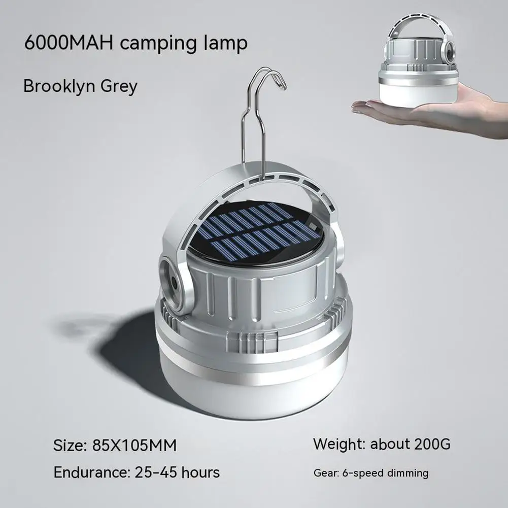 

Outdoor Led Camping Lantern Multifunctional Rechargeable Tent Light Mini Flashlight For Hurricane Emergency
