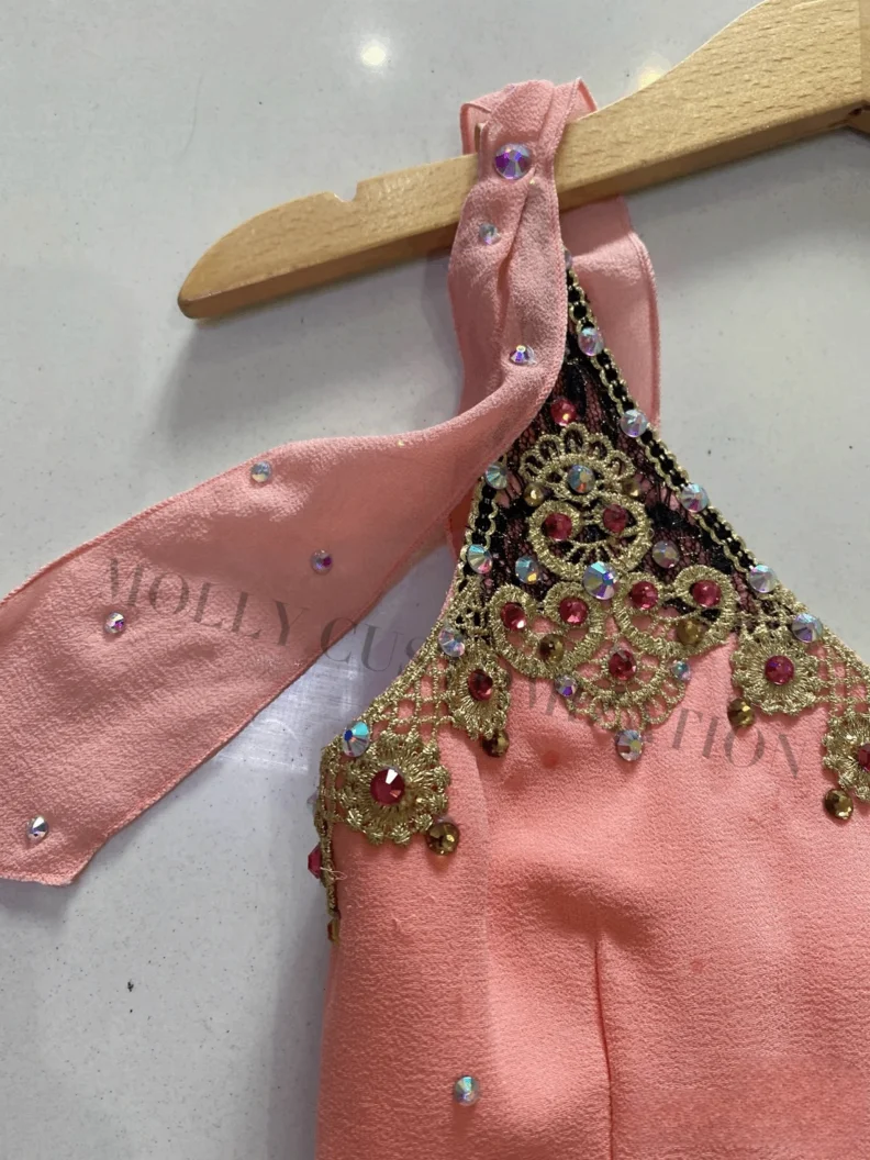 Hochwertiger, maßgeschneiderter Chiffonrock mit Aufschrift „New Cupid Magic Mutation“-Ballett-Wettbewerbsleistung für Erwachsene und Kinder – Detail 6