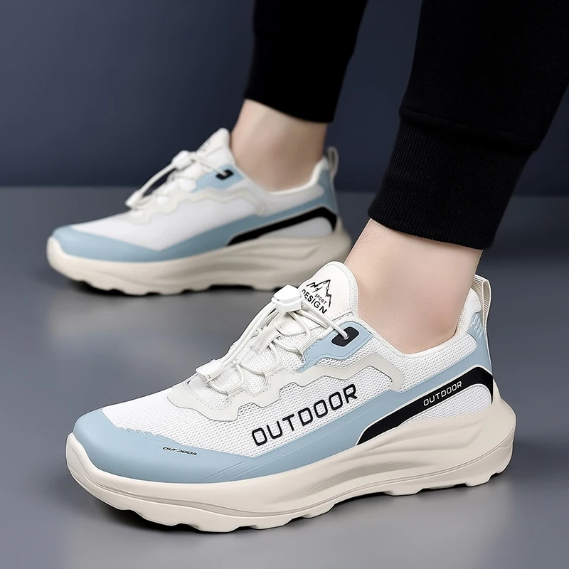 Breathable Mesh Trainers For Men Versatile Casual Walking Shoes_voghion.com