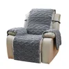 Sofa Cover Chair Cover Thick Double-sided 1 Seater Furniture Protector Covers Jacquard Plus Velvet Massage Chair 1