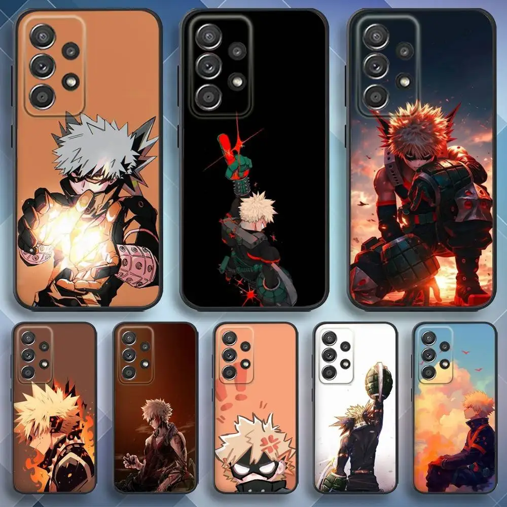 Enhanced Product Title:  
B-Bakugo My Hero Academia Black Phone Case Cover