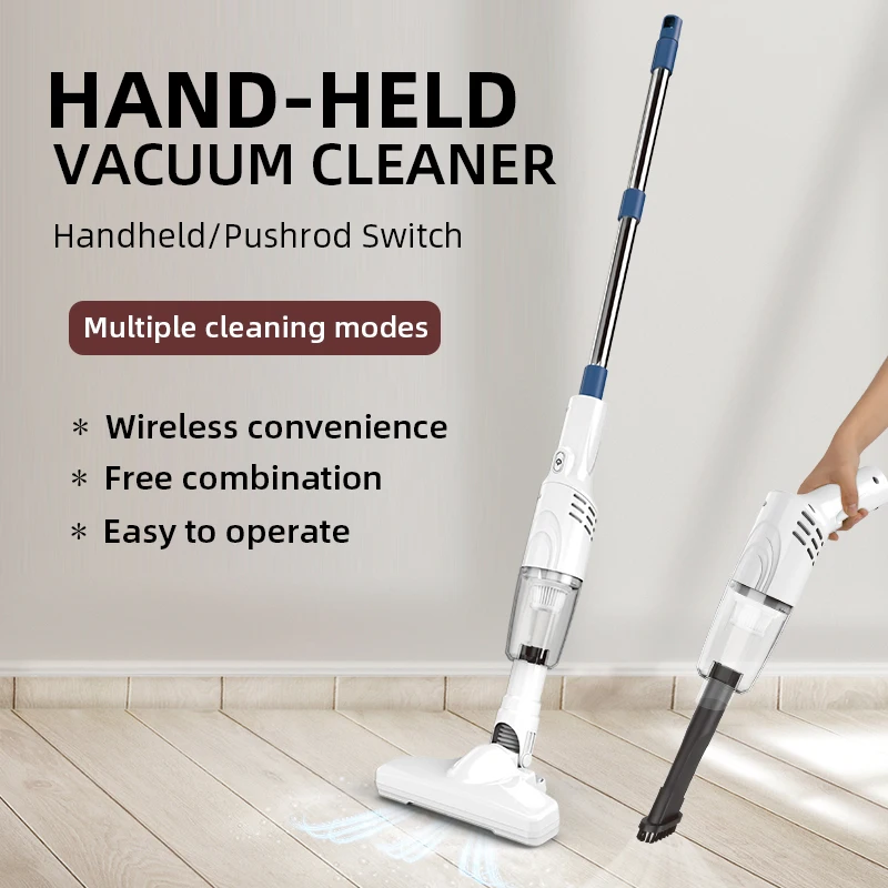 NewVacuumCleanerHandheldPushDualUseCordlessWirelessVacuum