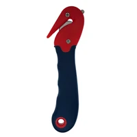 Hook Fixed Blade Knives TPR Safety Knife Box Carton Opener ABS Ergonomic Plastic Handle Multifunction Cutting Hand Tools Cutter 2