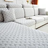 1pc Jacquard Sofa Slipcover Nonslip Elastic Sofa Cover Couch Cover for Bedroom Office Living Room Home Decor Furniture Protector 6
